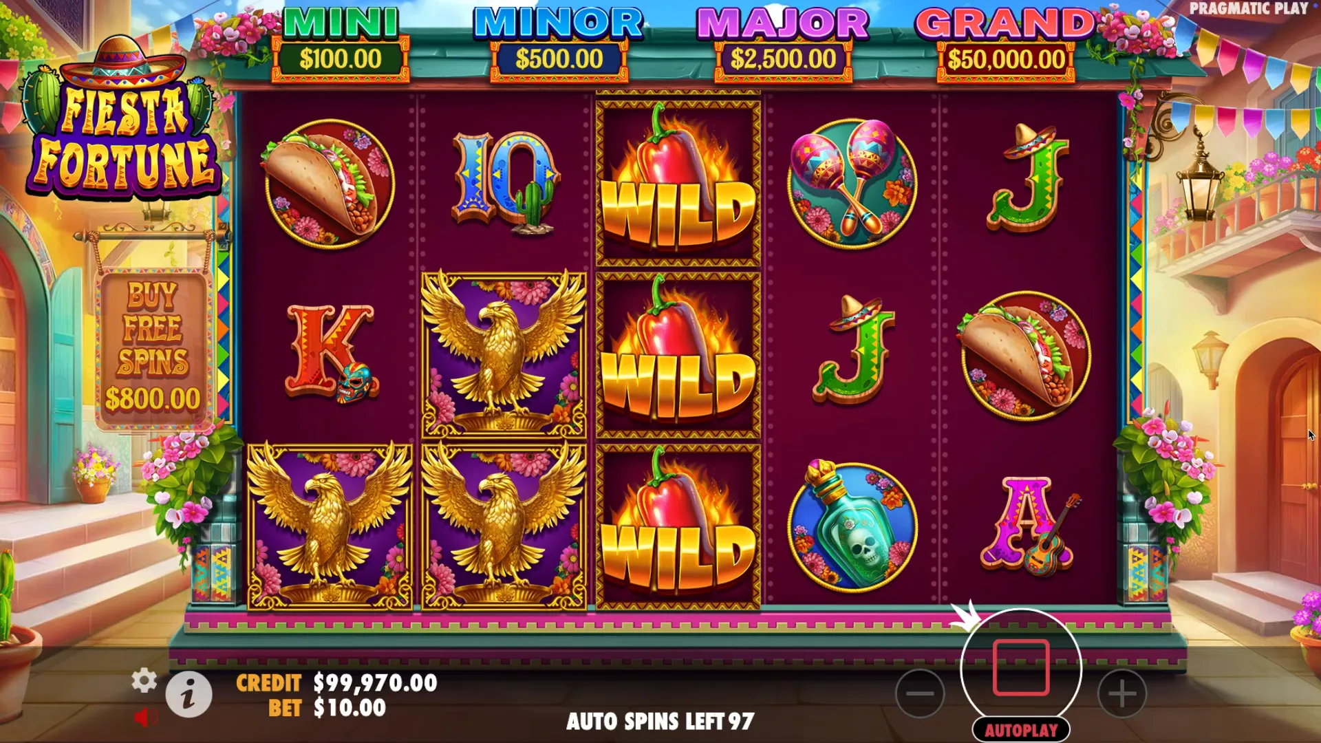 Online game Fiesta Fortune