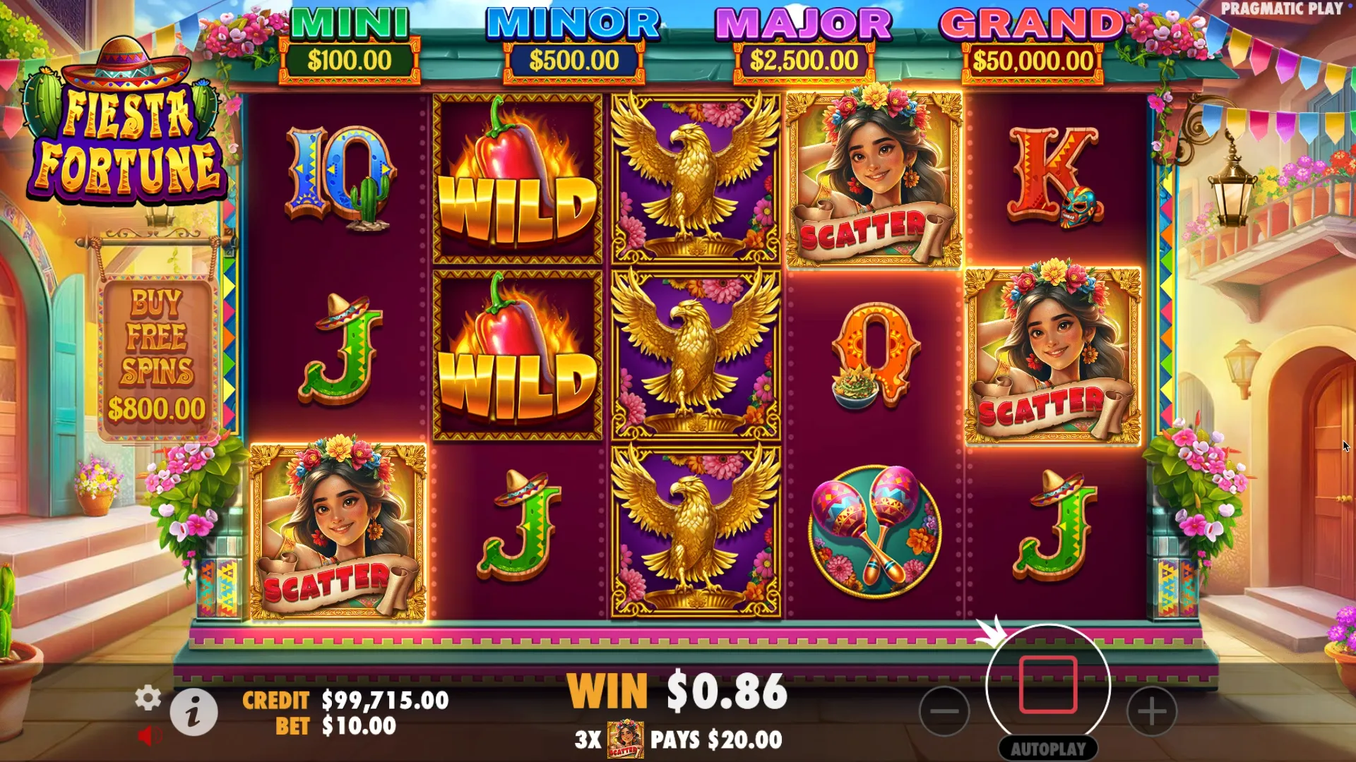 Game for money Fiesta Fortune