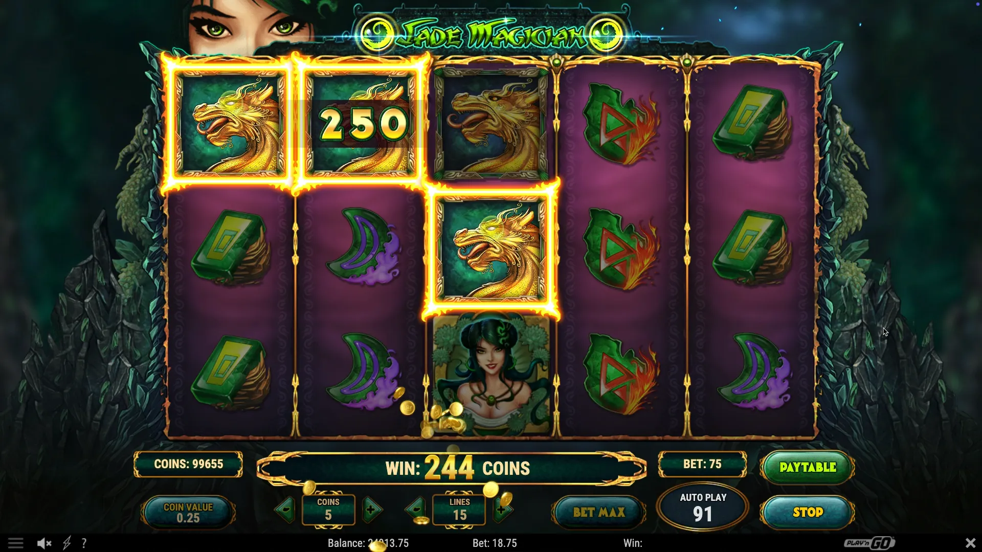 Game for money Jade Magician