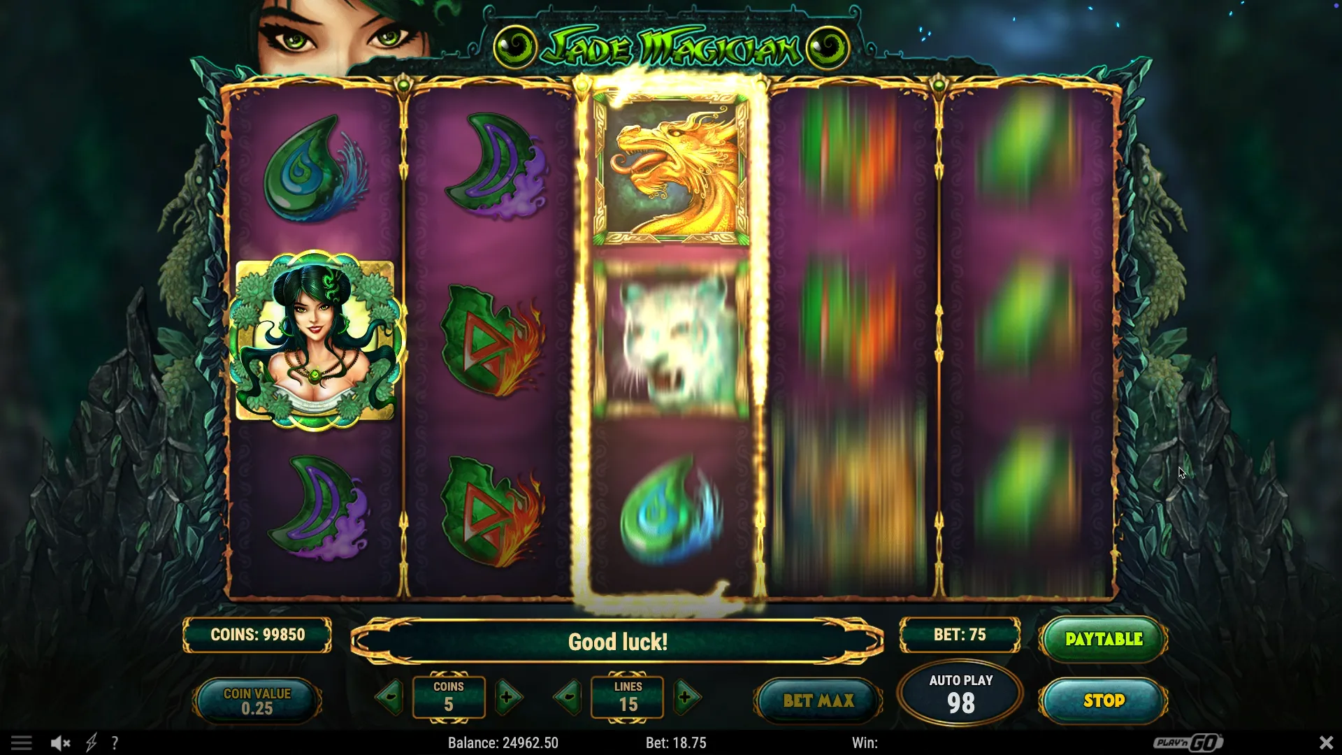Jade Magician slot for money